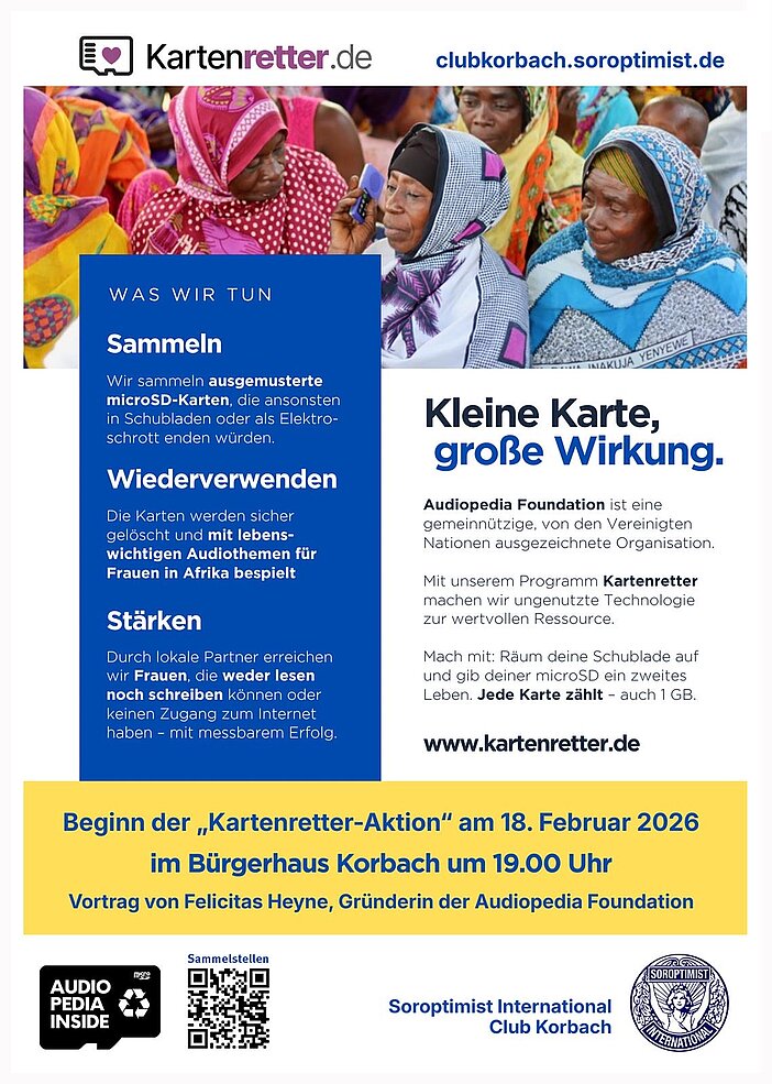 Kleine Karte, große Wirkung