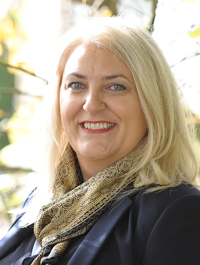 Bild von Zsuzsanna Schattschneider, Vorsitzende des Fördervereins